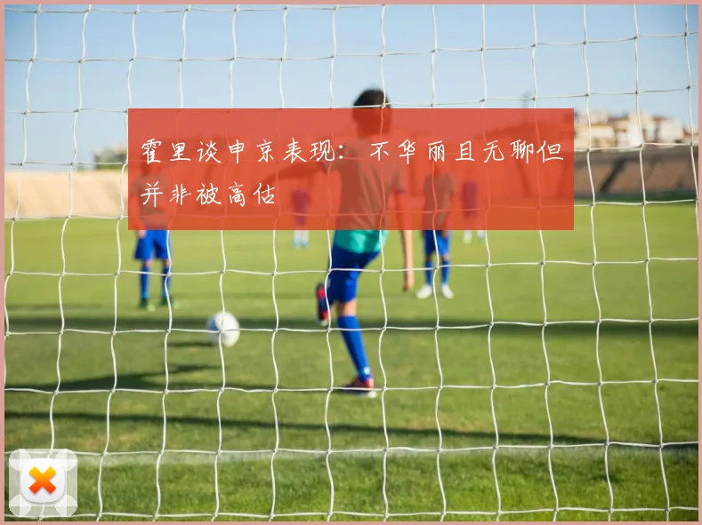 霍里谈申京表现：不华丽且无聊但并非被高估
